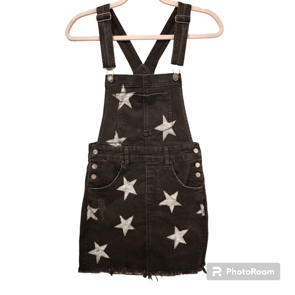 Denim Overall Dress